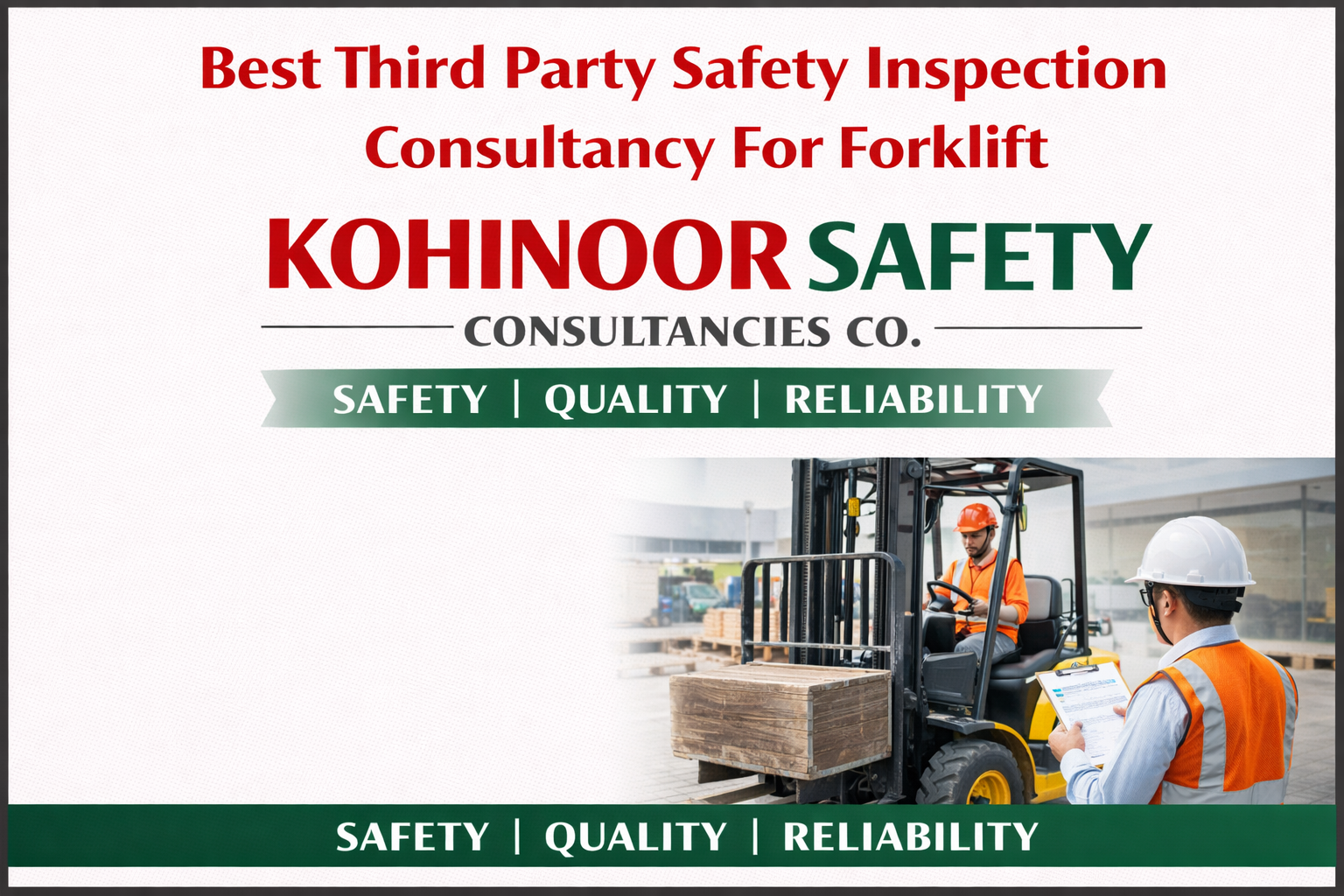 Third Party Inspection of Forklift